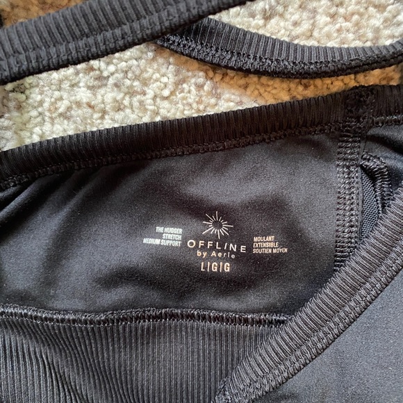 (2)EUC Aerie Sports Bras - Size L - Picture 4 of 10